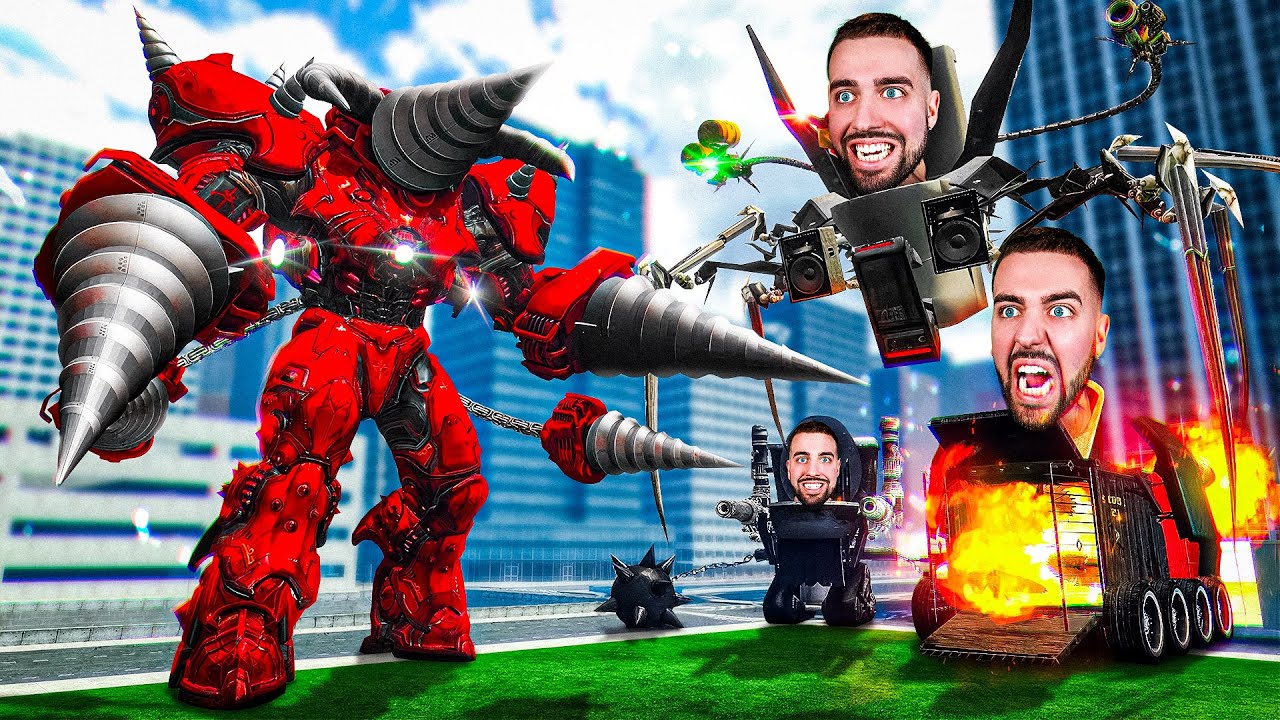 NOUVEAU DRILL TITAN UPGRADED MULTIVERSE SKIBIDI TOILET !