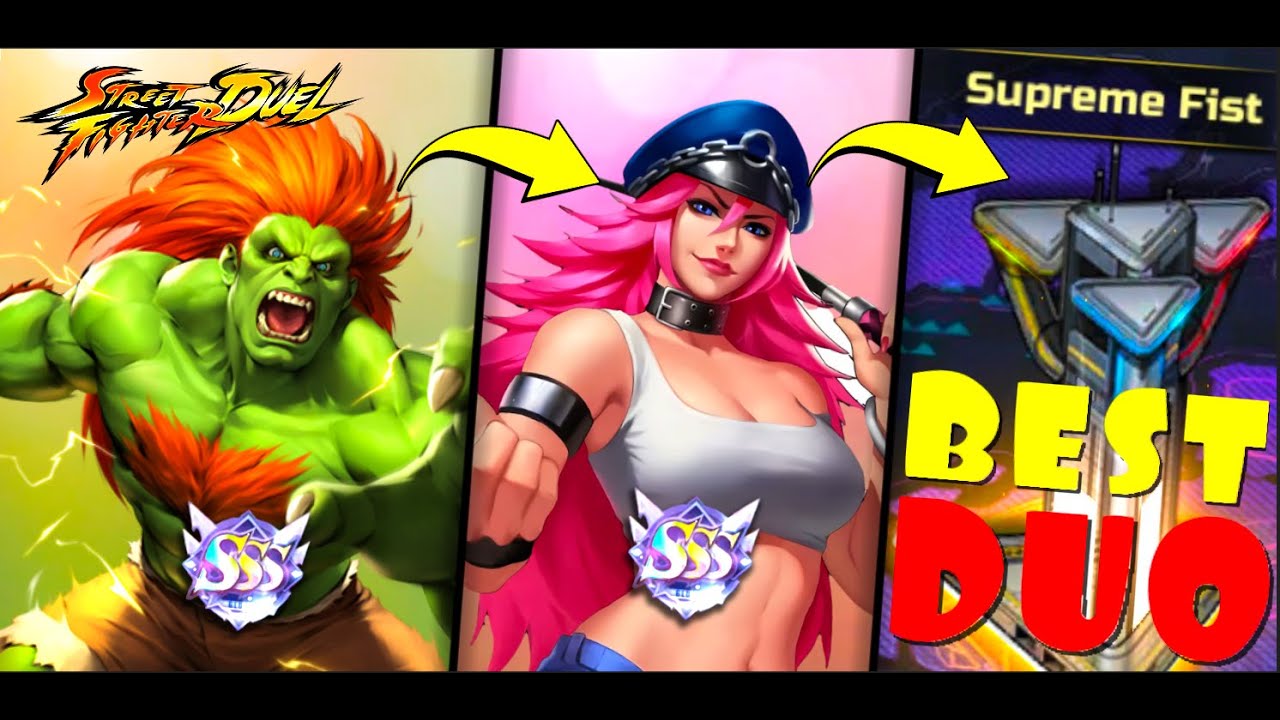 Лучшее игровое комбо: яд и бланка! — Street Fighter: Duel