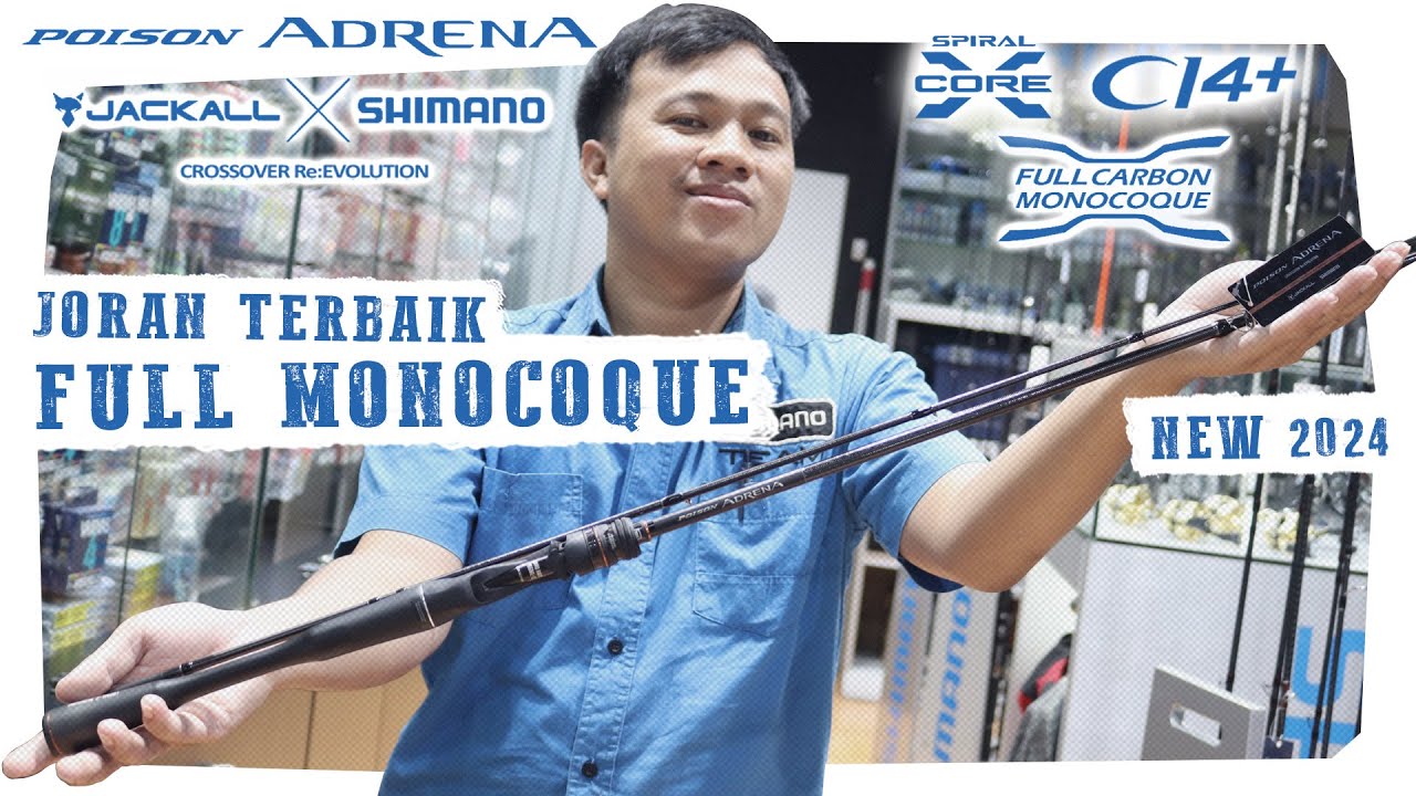 New 2024 Shimano Poison Adrena | Joran Performa Tinggi
