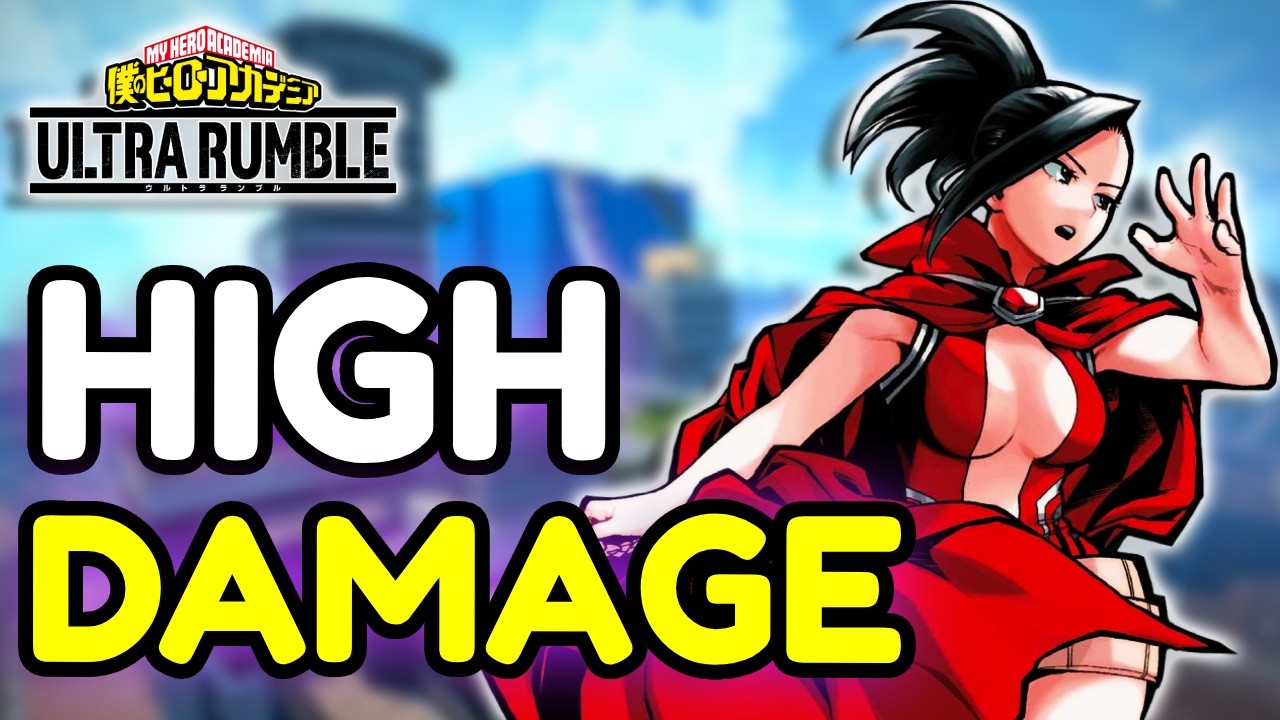 Insane High KO & High Damage Momo Win! | My Hero Ultra Rumble