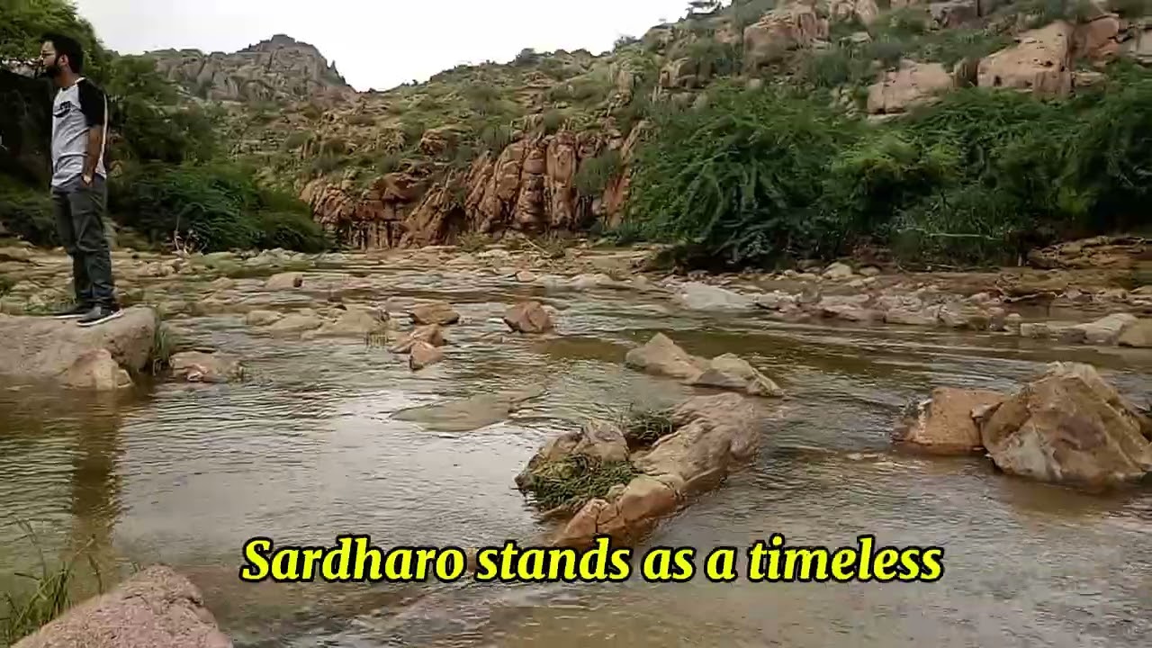 A beautiful picnic point in karoonjhar mountains of Nagarparkar Sindh 