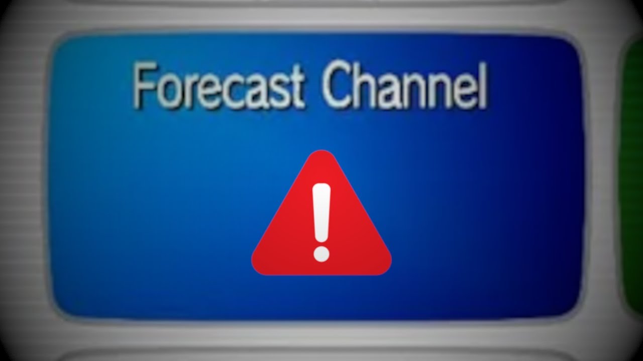 The Wii Forecast Channel has been updated!