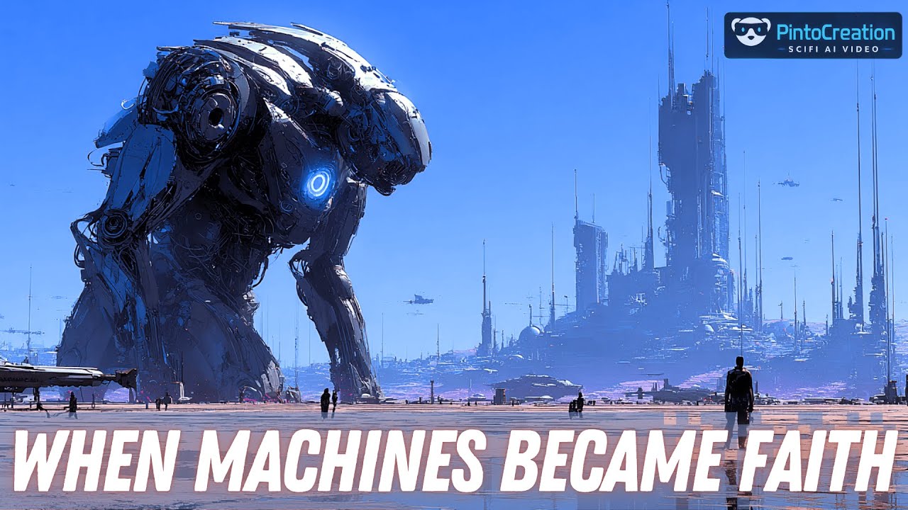 The Silent Builders | Sacred Machines of the Future (AI Sci-Fi Animation)