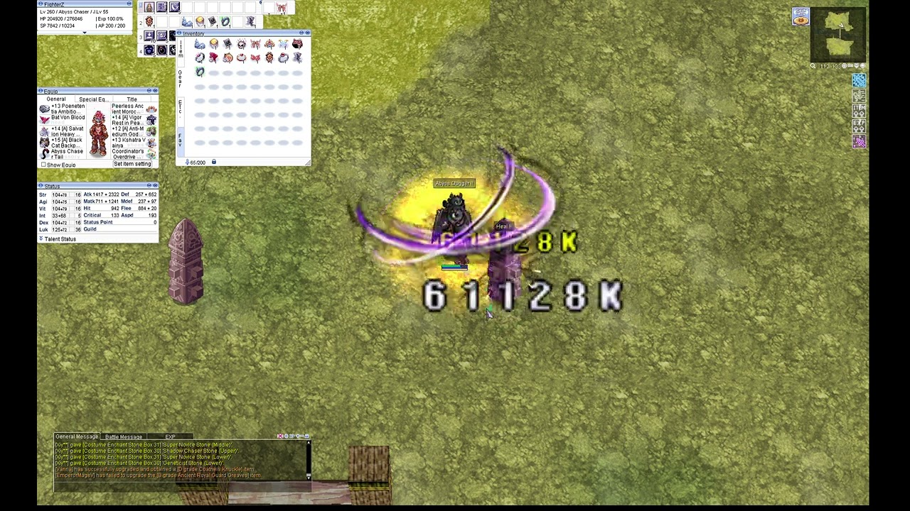 Ragnarok Online - Damage Test - New Accessories