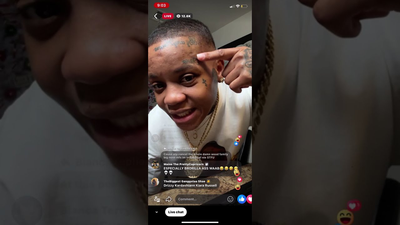 Glorilla Vs BroRilla the family feud continues *live*