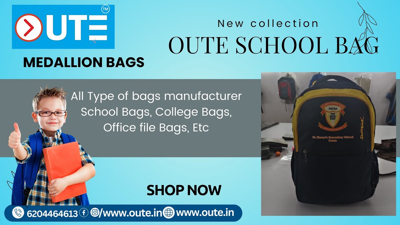 Introducing the all-new OUTE Bag Collection! 🌟