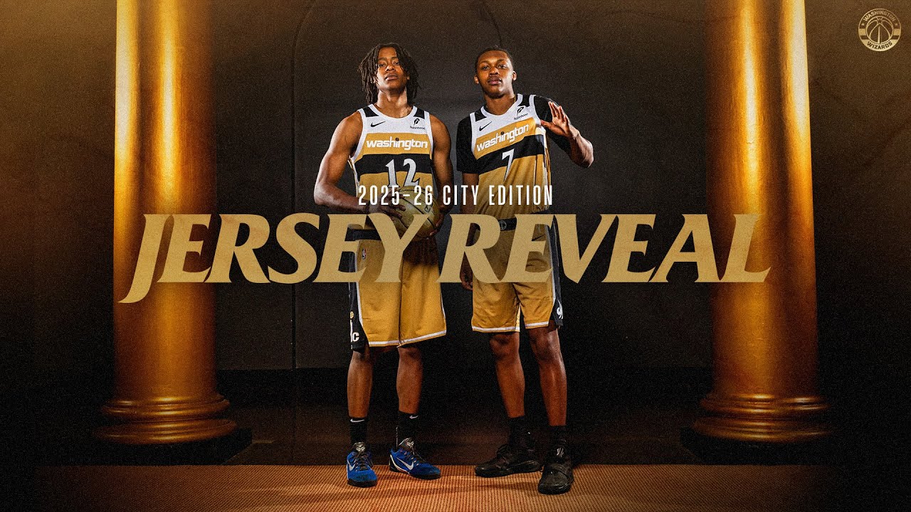 Washington Wizards 2025-26 City Edition Jersey Reveal