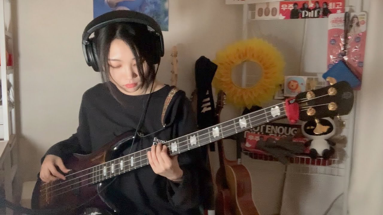 요루시카(ヨルシカ) - Algernon(アルジャーノン) | Bass Cover [On_B 온비]