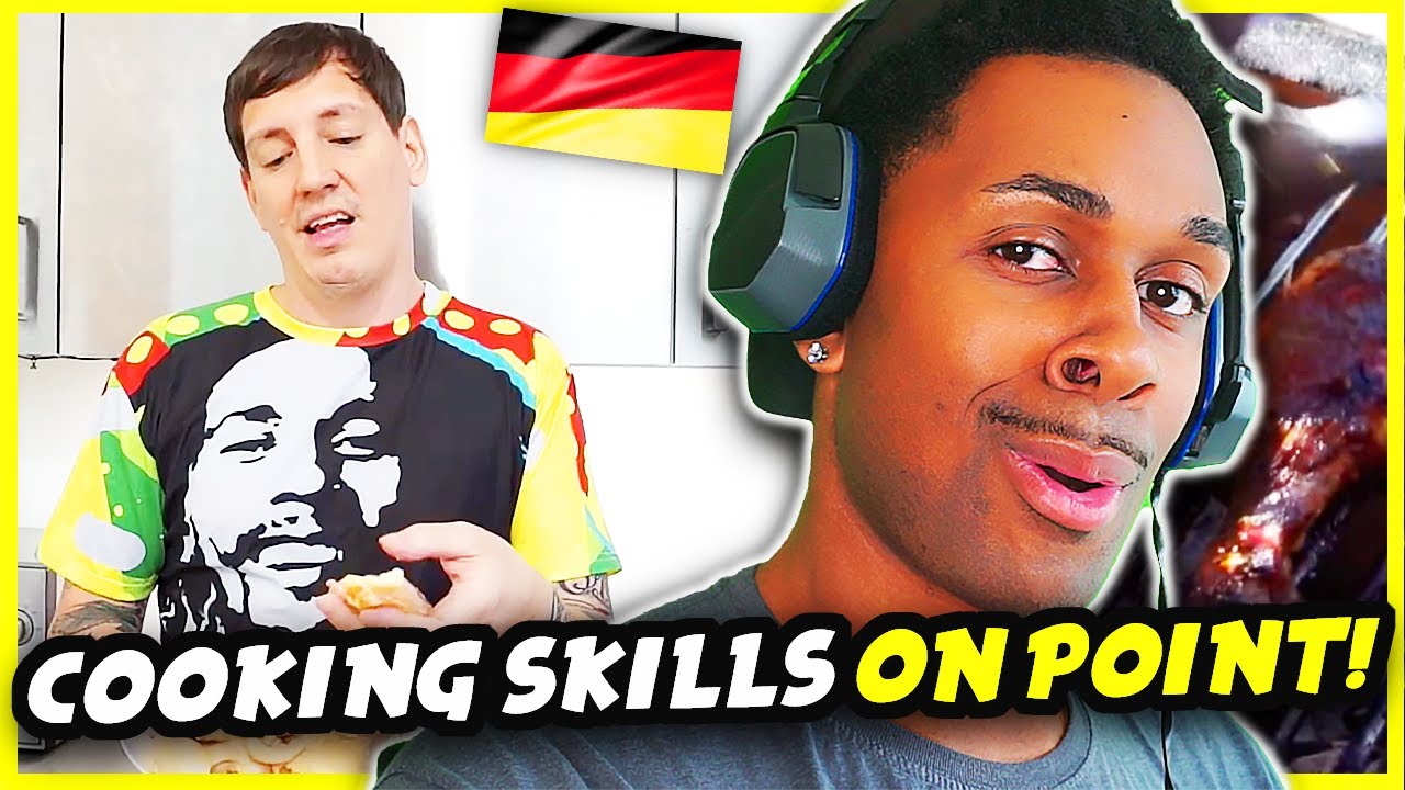 AMERICAN REACTS TO MONEYBOY'S TRAPHOUSE KITCHEN | JAMAICAN JERK CHICKEN