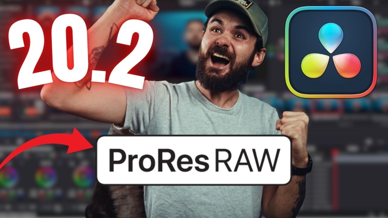DAVINCI RESOLVE 20.2 ! APPLE PRORES RAW ENFIN COMPATIBLE !!!!!