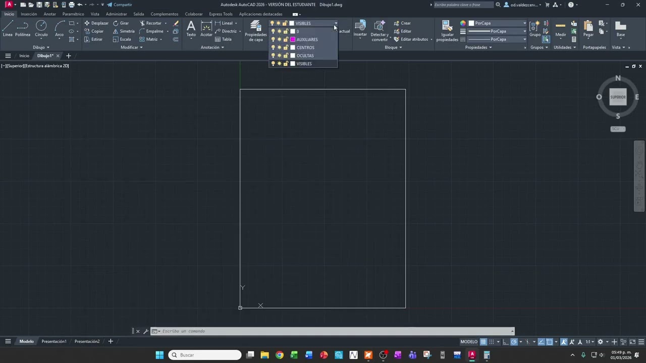 ¿Cómo Construir un formato ISO Vertical y Horizontal en AUTOCAD? Tamaño Carta