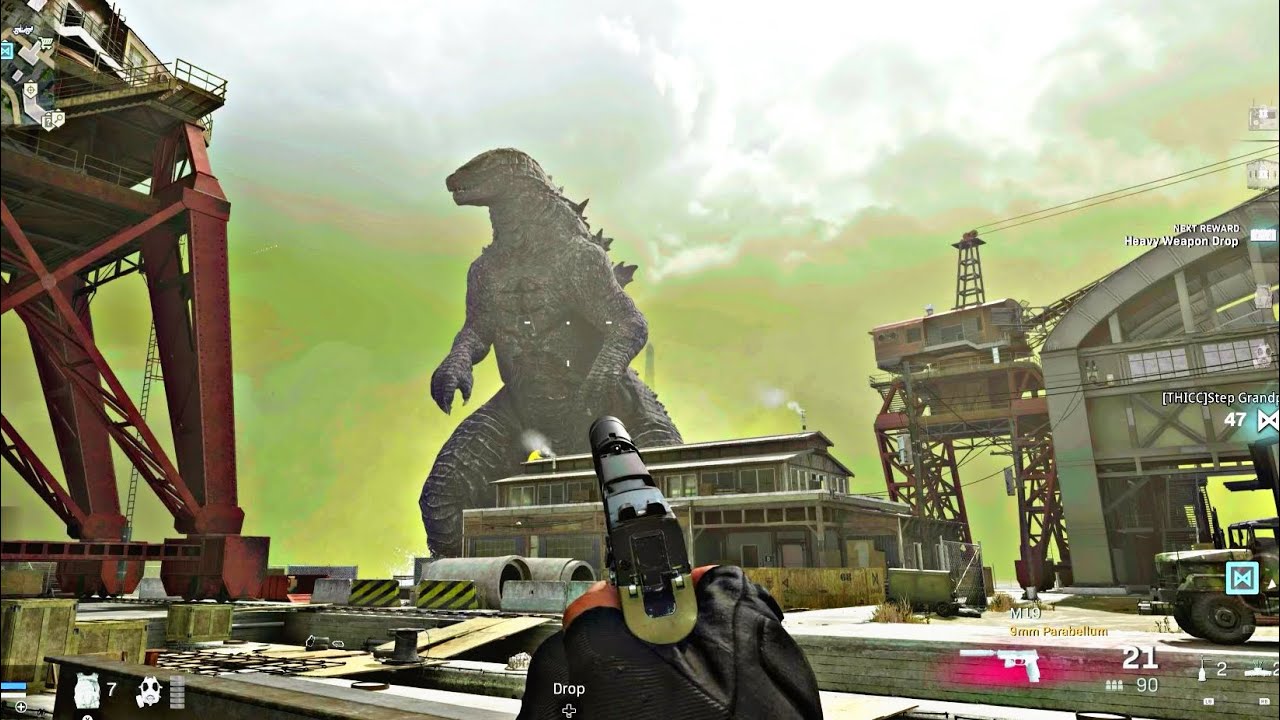WARZONE GODZILLA VS KONG GAMEPLAY! (NO COMMENTARY)