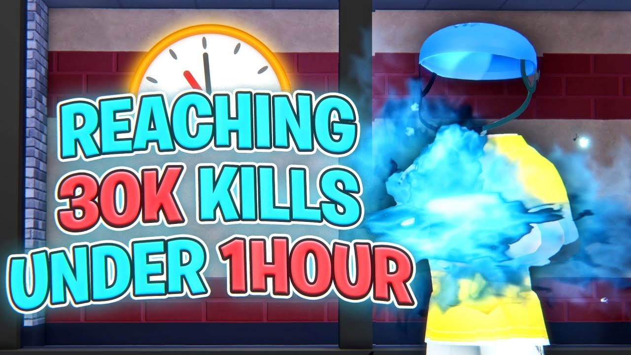 This is How I Got 30,000 Kills In Under 1 HOUR On Roblox Fight in A School! (40+ DAMAGE GLOVES🤯🔥)