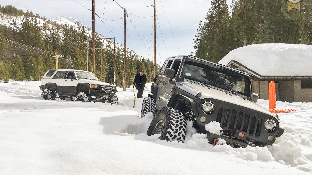 Fordyce Trail Eagle Lakes Snowrun Snow wheeling