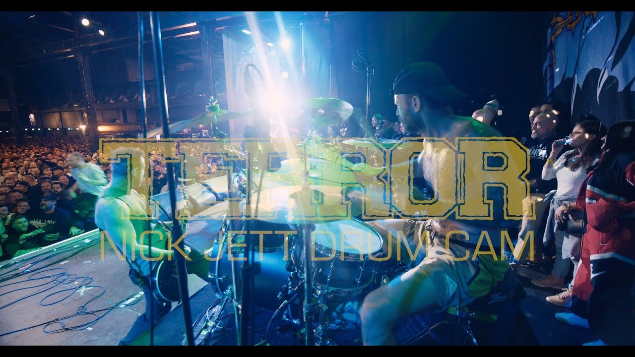 TERROR - 4K - NICK JETT - DRUM CAM - REVOLUTION CALLING FESTIVAL, EINDHOVEN - 22.11.25