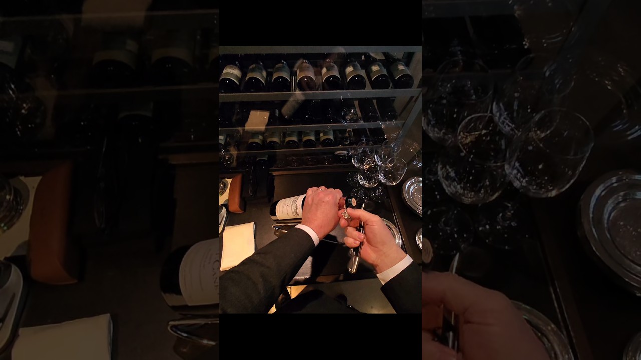 POV-Opening $550 2004 Chateau Pontet Canet #fyp #explore #trending #viralvideo #asmr #wow #pov #wine
