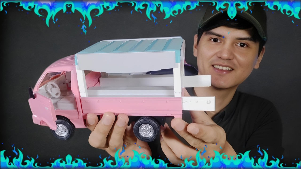 Unboxing Pick Up Ice Cream Remot Kontrol Skala 1:16