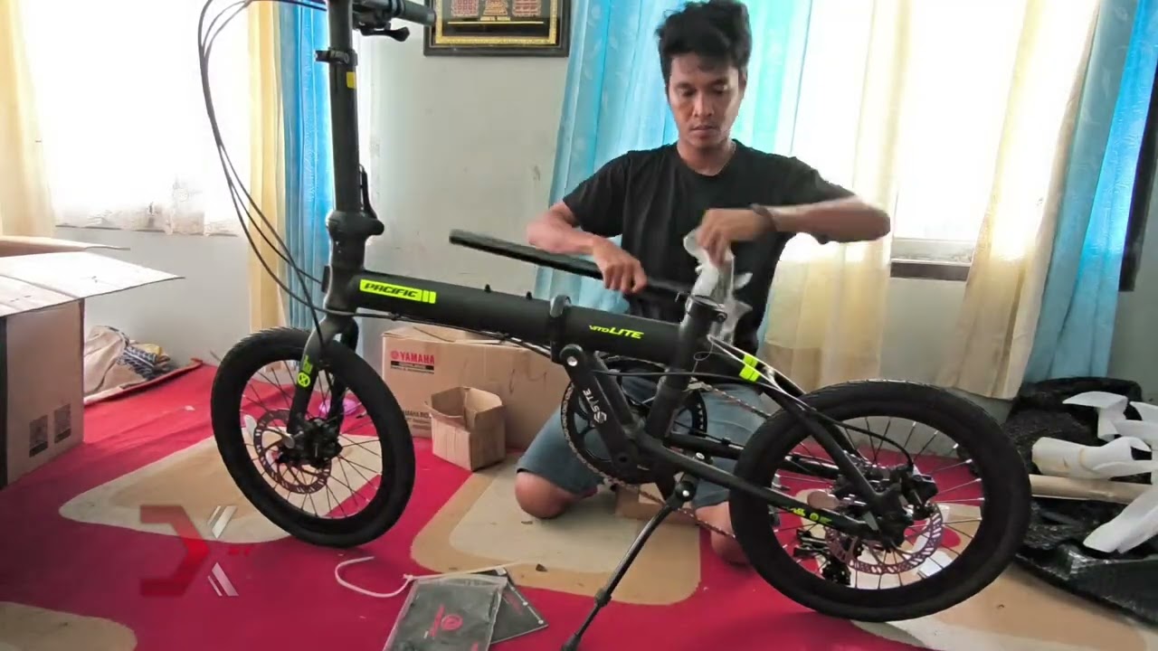 Unboxing Sepera Lipat Pasific Vito Lite #unboxing #sepedalipat #gowes 