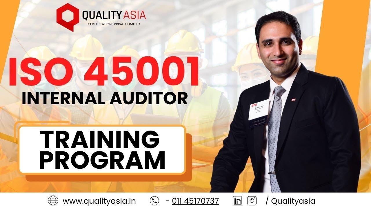 Free Certified Internal Auditor Training Program on ISO 45001:2018 (OHMS) | Quality Asia School