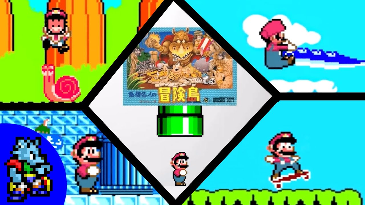 マリオ in 高橋名人【ゼロから始めるピクセルアニメーション】