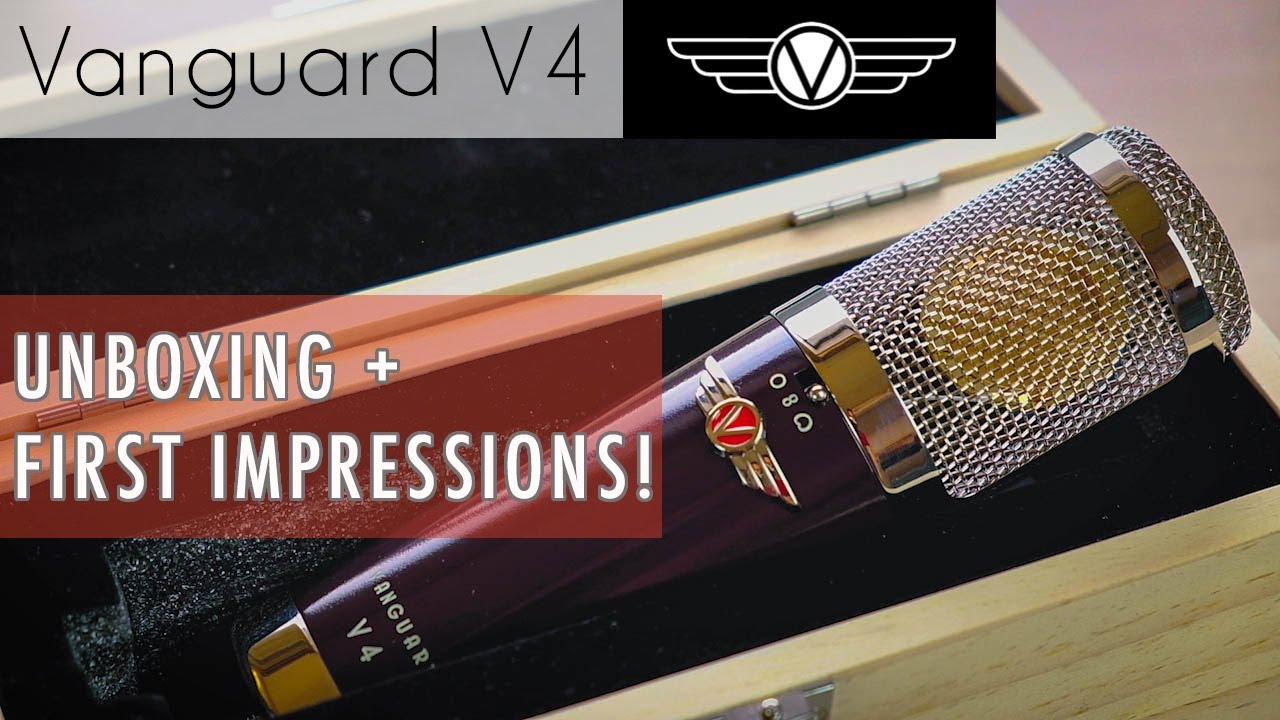 Vanguard V4 Condenser Microphone | Unboxing + First impressions