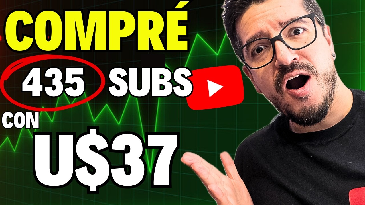 COMPR&Eacute; 435 SUSCRIPTORES *REALES* por U$ 37 D&Oacute;LARES Y ESTO SUCEDI&Oacute;...