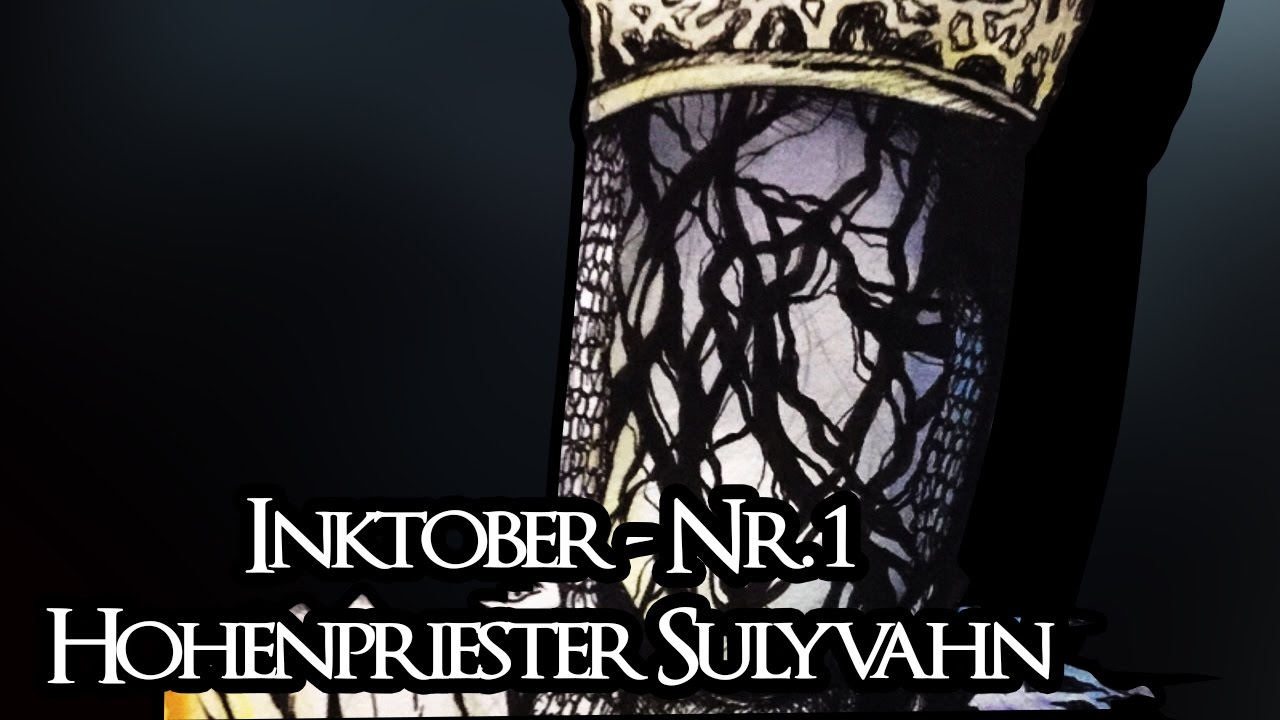 ✿ INKTOBER - [Nr. 01] Hohenpriester Sulyvahn ✿ [Timelapse] [Traditional]