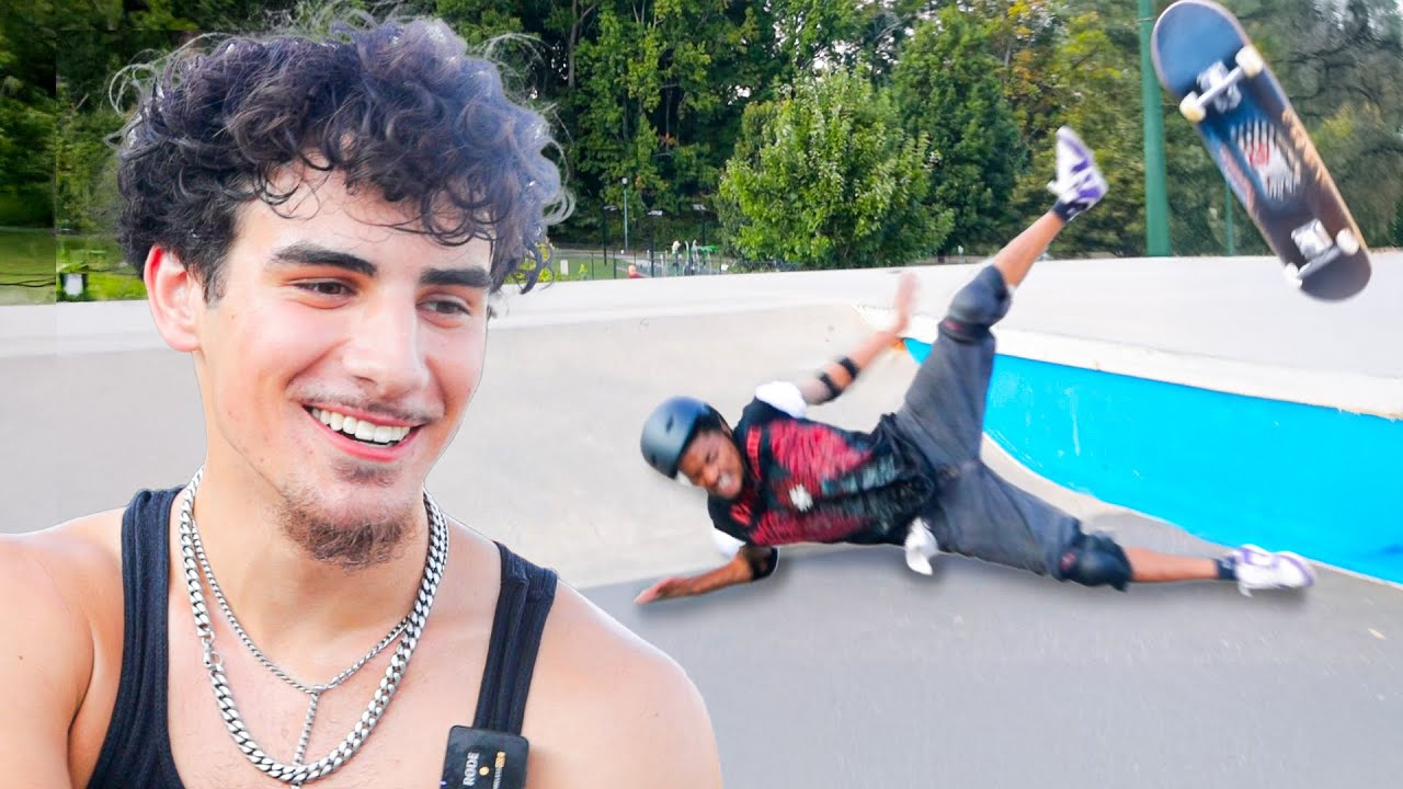 ЕГО ПЕРВЫЙ И ПОСЛЕДНИЙ РАЗ КАТАЛСЯ НА СКЕЙТБОРДЕ