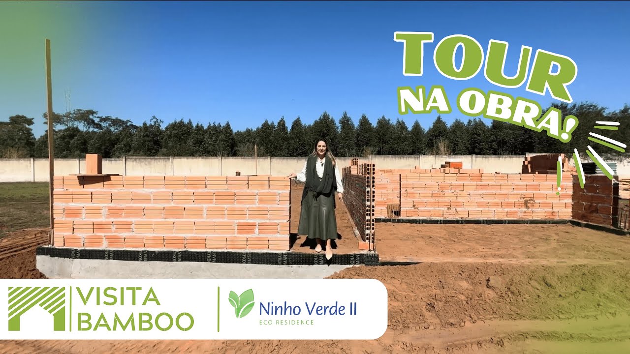 Tour na obra - Casa de Campo no Condomíniodo Ninho Verde 2 - Momentum Empreendimentos