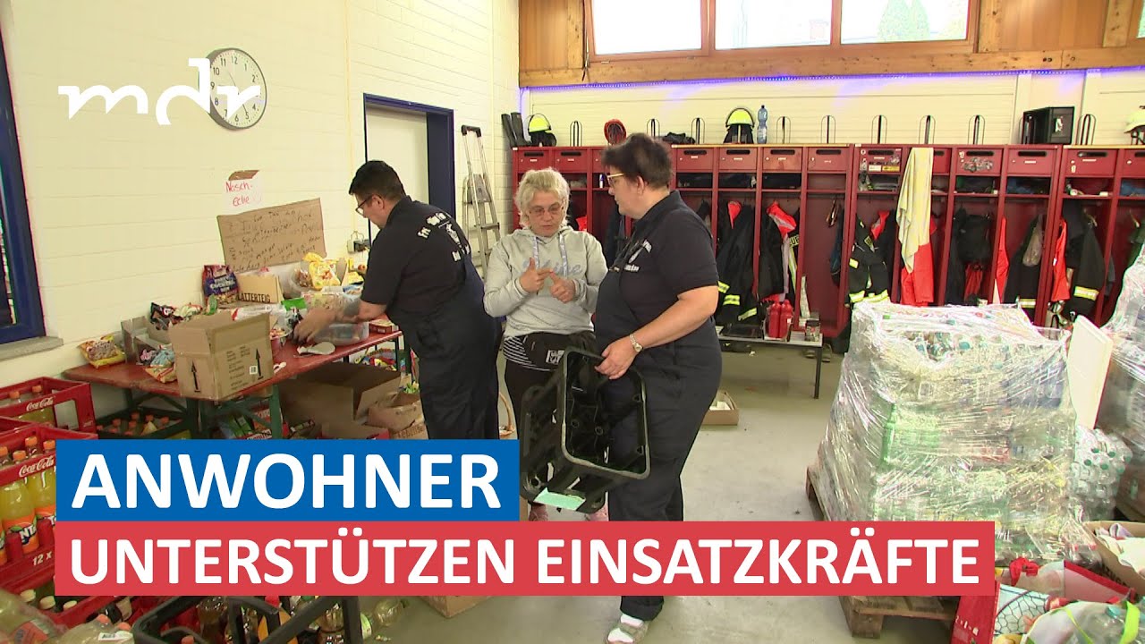 Brandhelfer packen mit an | MDR um Zwei | MDR