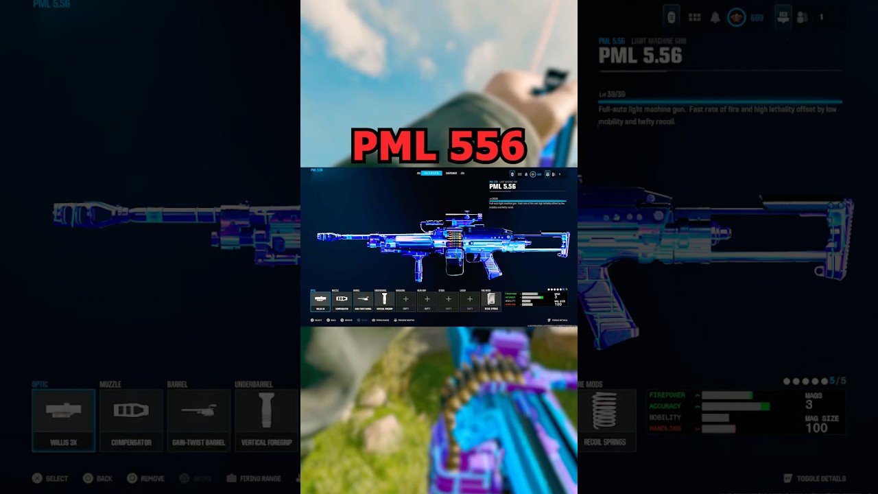 *NEW* PML 556 in WARZONE Season 5 (Best PML Class Setup) BO6
