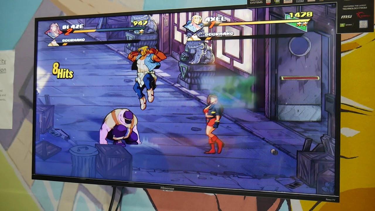 PAX South 2020: Streets of Rage 4 gameplay