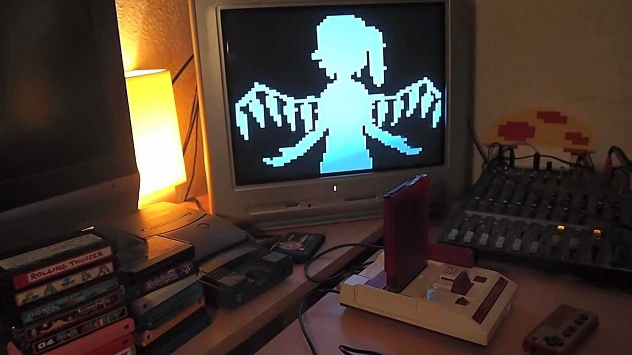 [Touhou] Bad Apple - 8Bit NES/Famicom Rendition via Powerpak