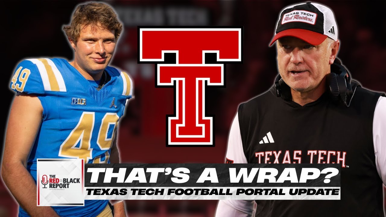 That's A Wrap?: Latest Texas Tech Football Portal Update | Still In The Mix For Damon Wilson?