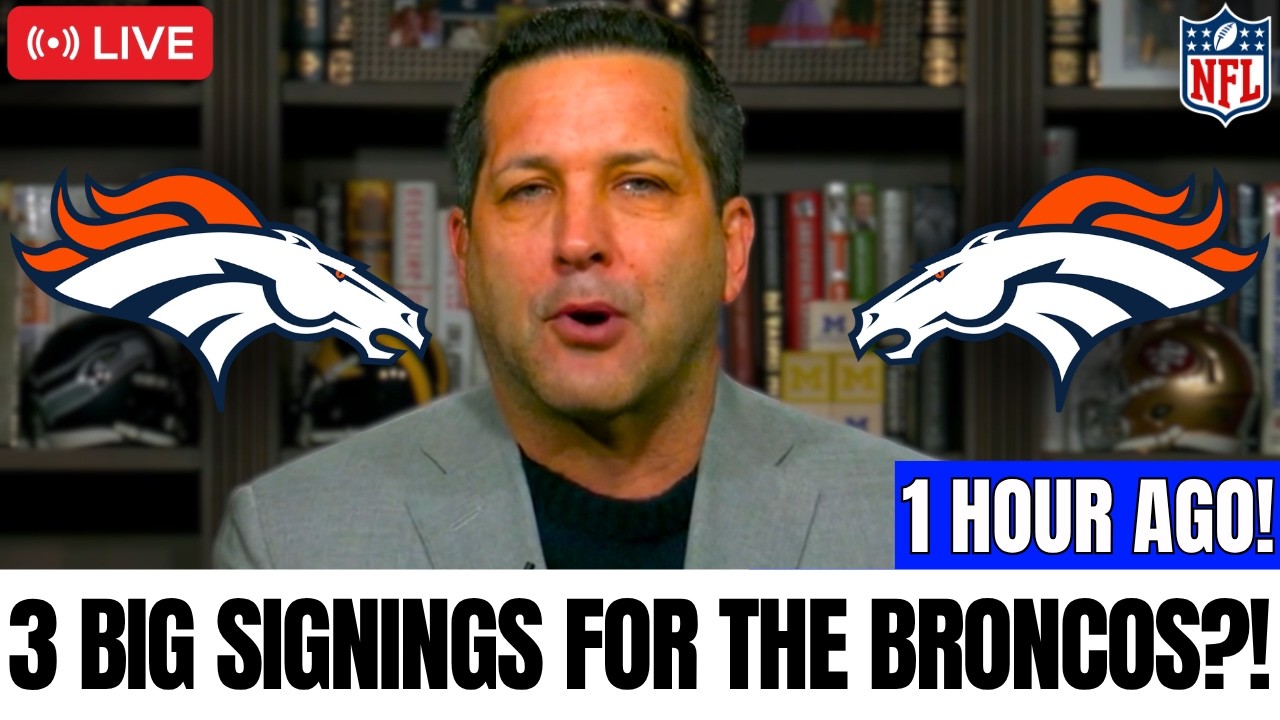 BREAKING! BRONCOS CONFIRM SIGNING OF 3 STAR PLAYERS?! SEE WHO THEY ARE! BRONCOS NEWS
