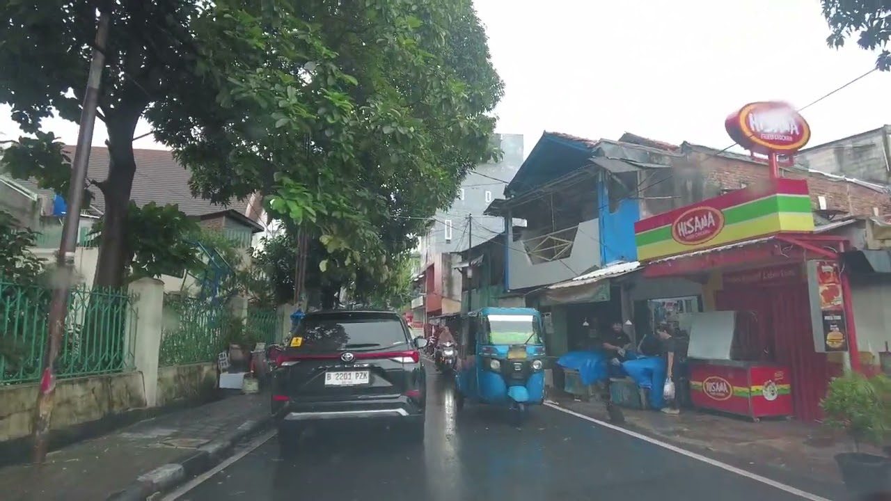 Drizzle Drive in Central Jakarta | Salemba Raya to RP Soeroso via Cikini