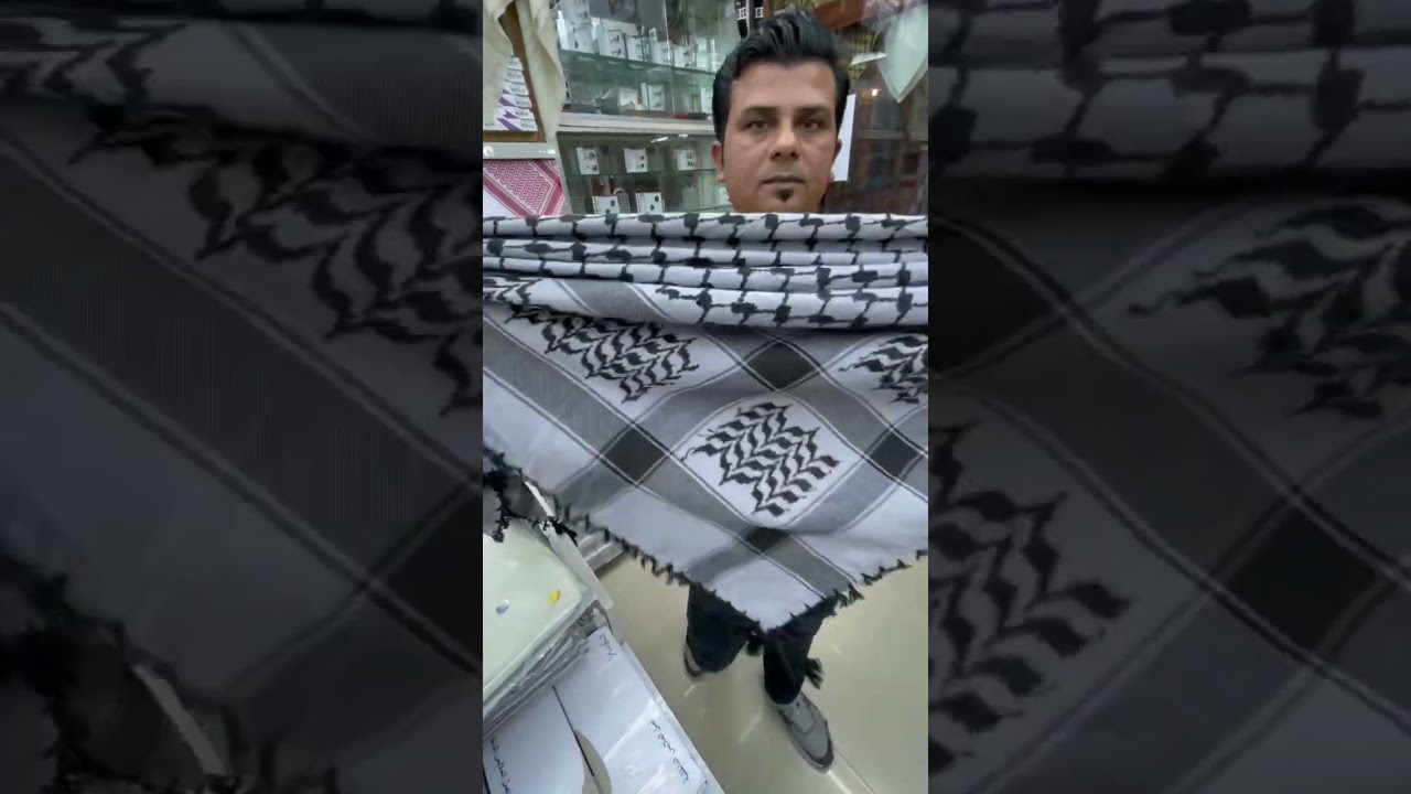 How to put ek tha tiger style scarf in Qatar #ekthatiger #souqwaqif #dohaqatar #fifaqatar2022 #india