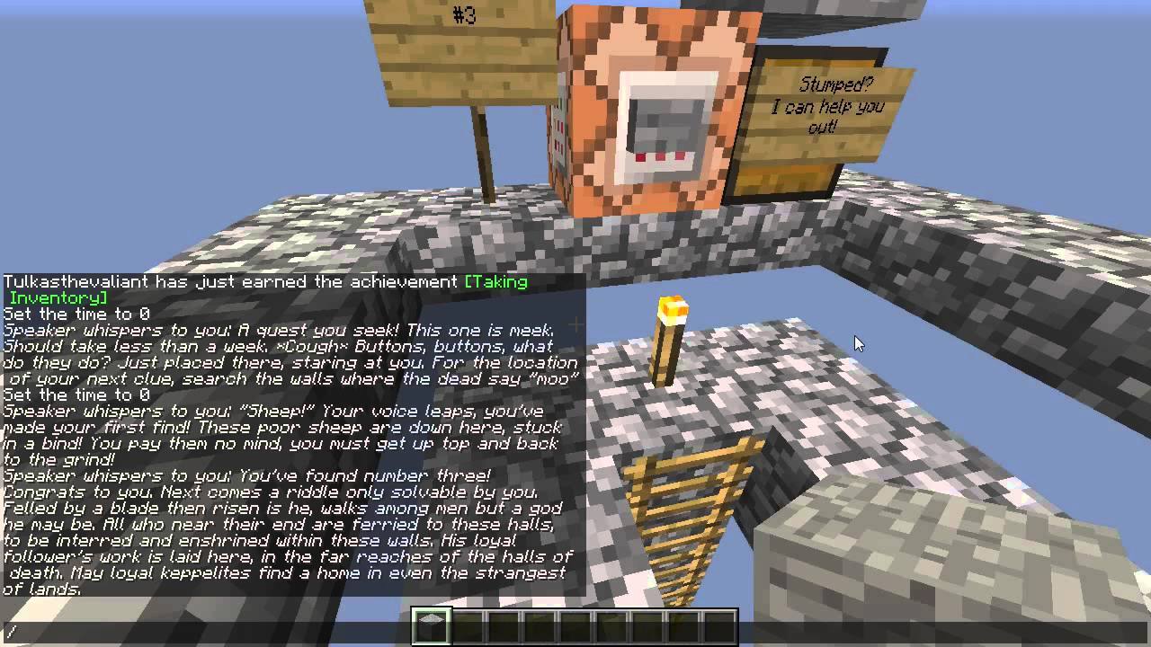 Puzzles and Riddles! | Tulkas plays MattInTheHat's Ravine map