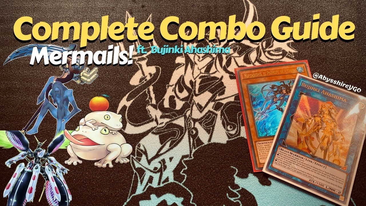 Mermail Combos ft. Bujinki Ahashima! 4 NEGATES, SCYTHE, TRISBAENA April 2020