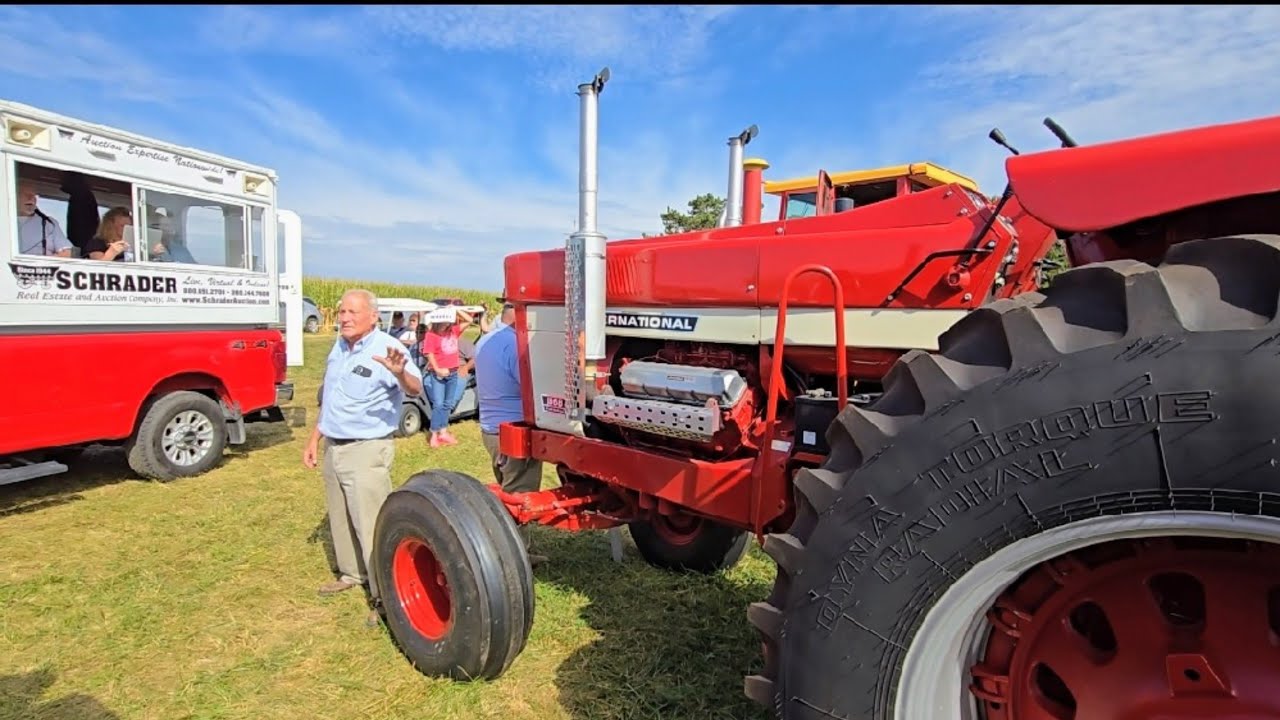 RARE Red Muscle Tractors Sold Cheap! International 1568 & 1468 Plus MORE!