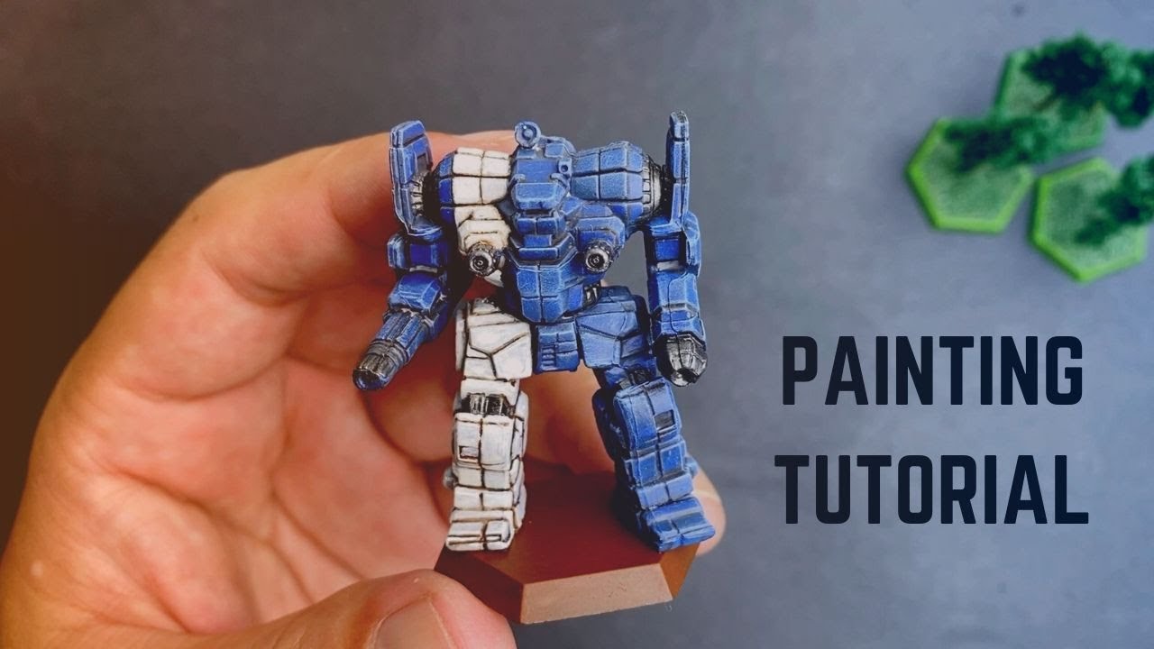 HOW TO PAINT A BATTLEMECH | Cool Custom Collectibles