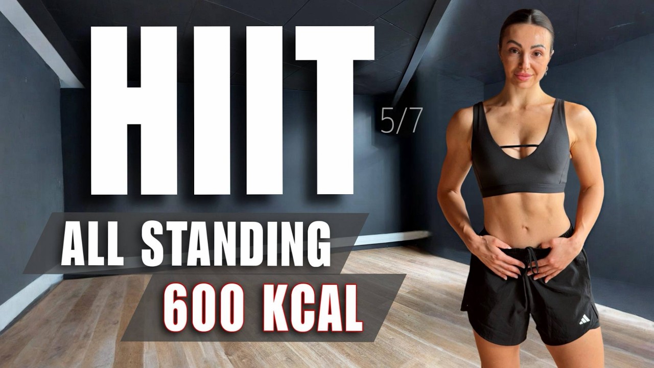 All Standing Cardio 45 Min HIIT Workout 🔥 Burn Fat, No Jumping, No Equipment