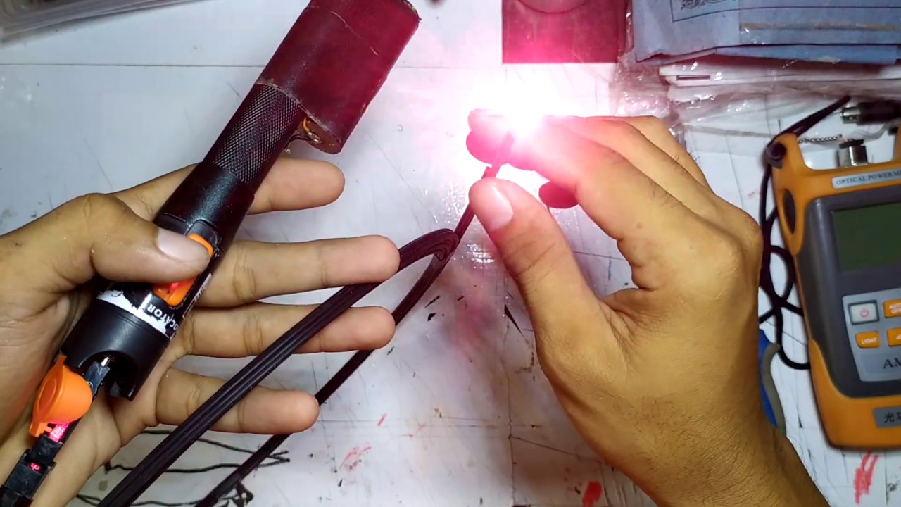 Trik menyambung kabel fiber optic agar dapat redaman bagus tanpa splicer