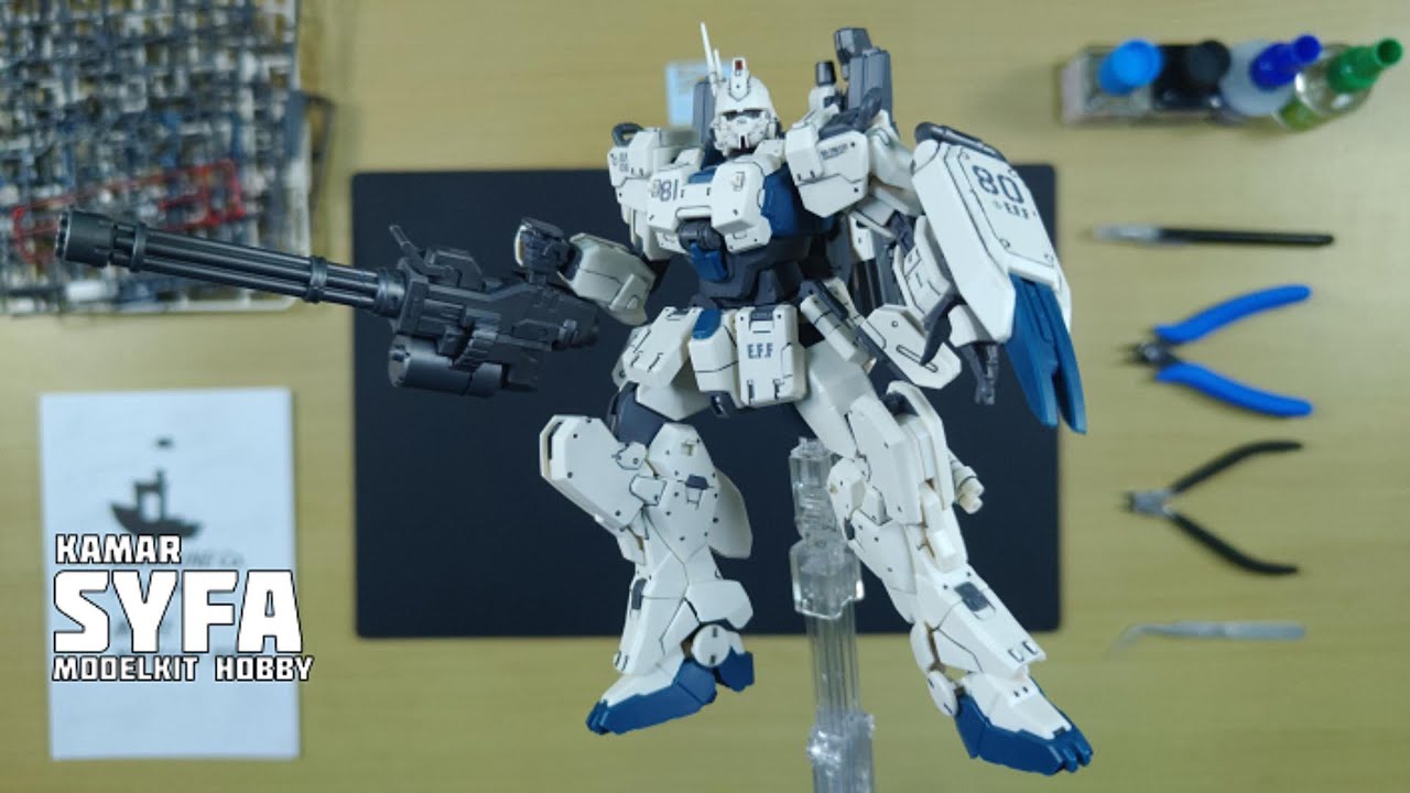 HG 1/144 Gundam EZ-8 / EASY-8 Model Kit By KUROFUNE Co. | ASMR BUILD | SPEED BUILD | BOOTLEG