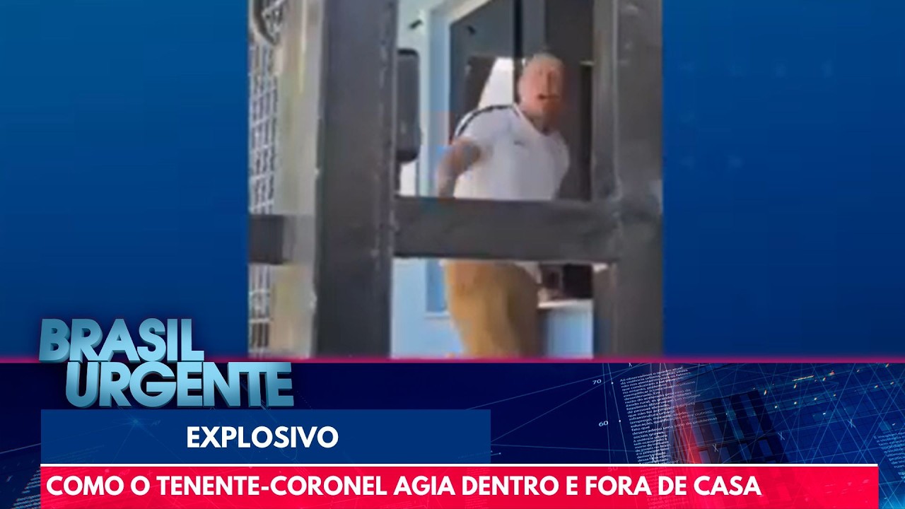 Veja como o Tenente-Coronel agia no seu dia-dia | Brasil Urgente