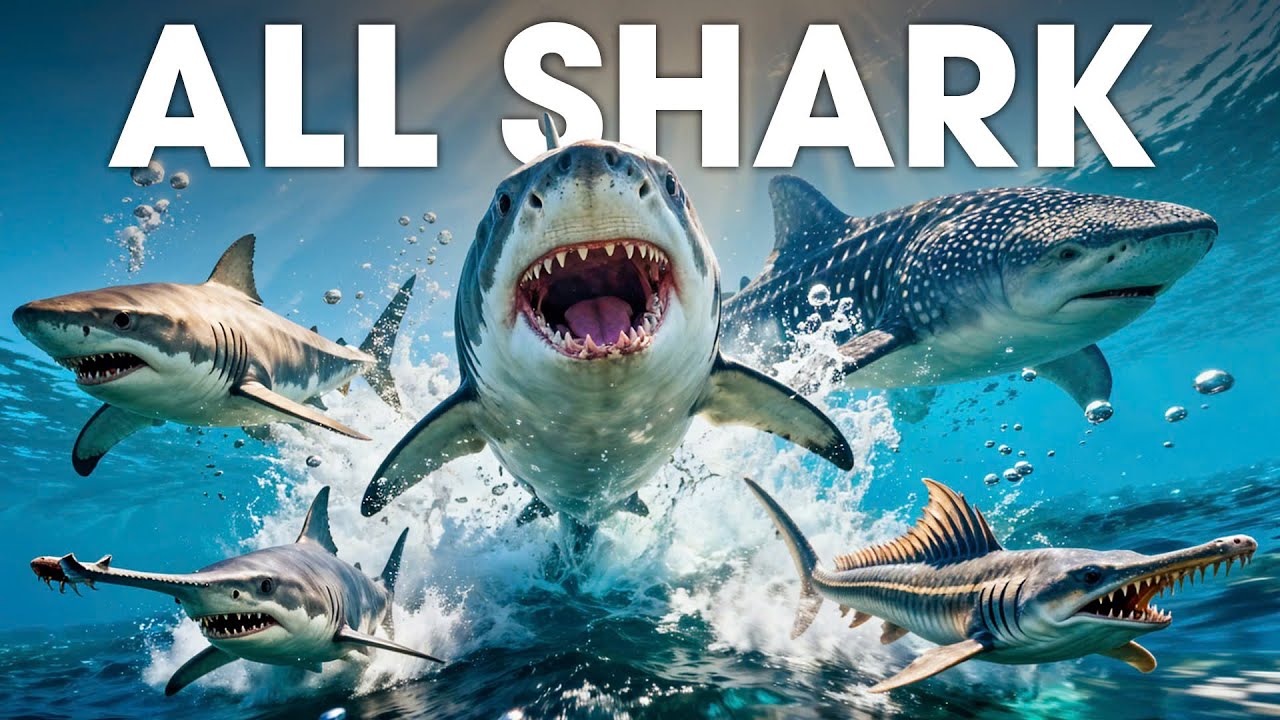 All 9 Shark Orders (& Their Hunting Styles) #animalspecies | WILD ATLAS