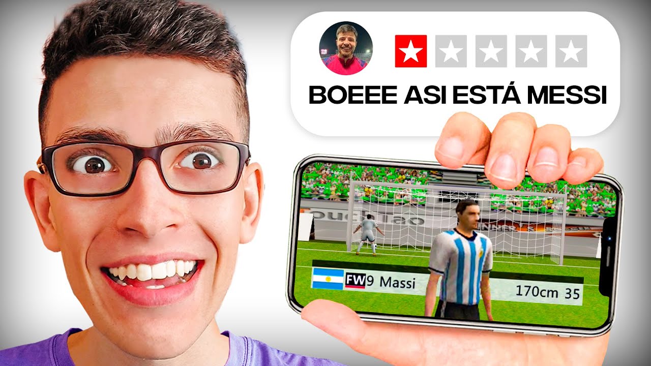 Prob&eacute; a Messi en Todos los Juegos de F&uacute;tbol