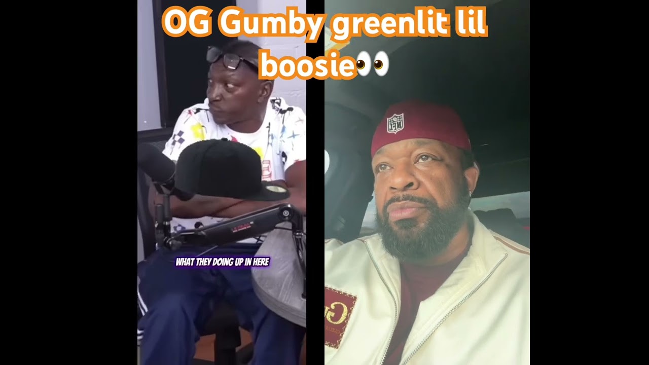 OG Gumby, Greenlet, Lil Boosie. 