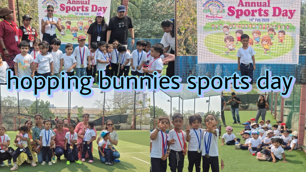 Sports day at hopping bunnies 