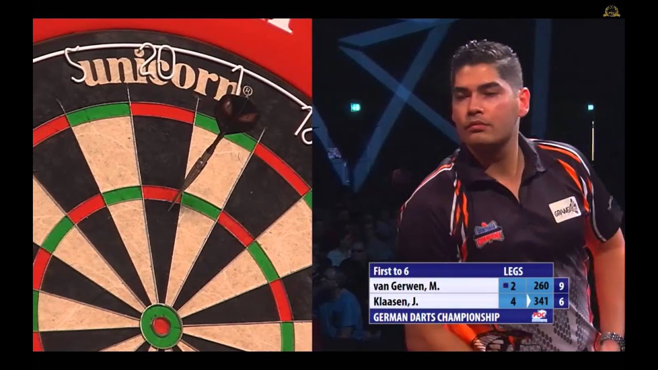 PDC German Darts Championship 2014 - Day 3 - Quarter-final - Michael van Gerwen vs. Jelle Klaasen